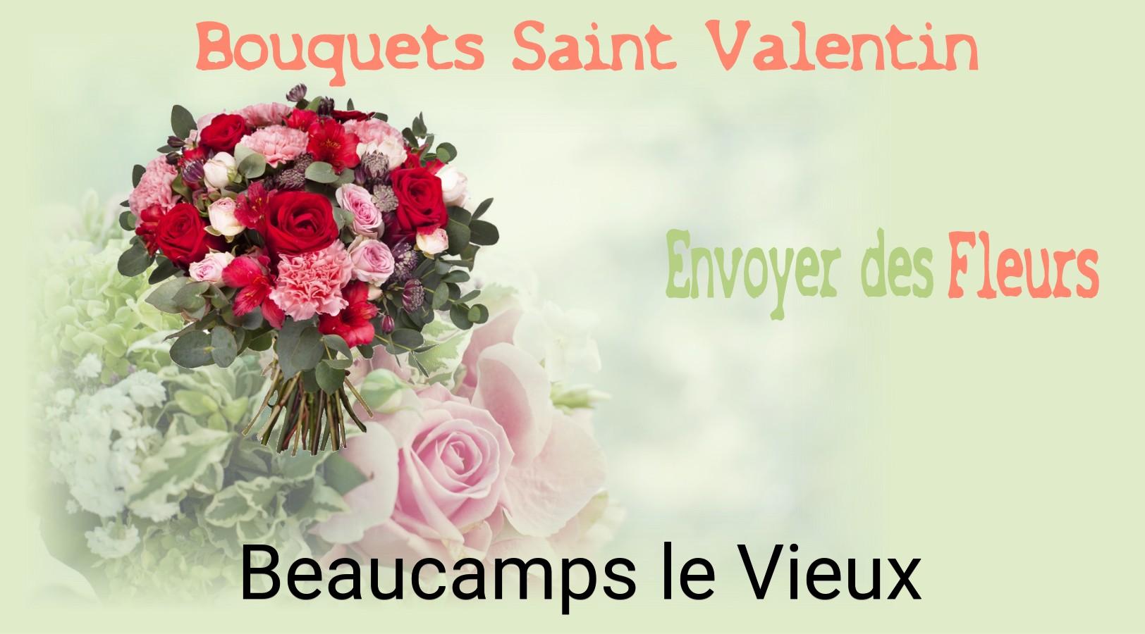 Roses de Saint-Valentin livrées à Beaucamps-le-Vieux